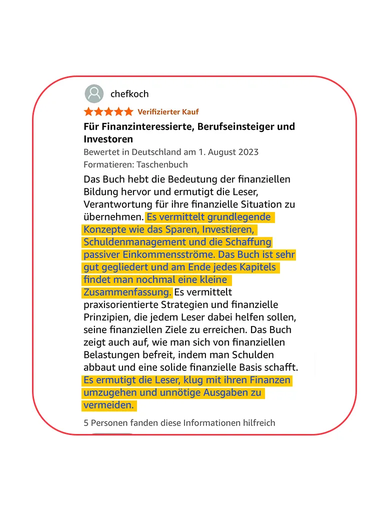 Der Weg zur finanziellen Freiheit 4