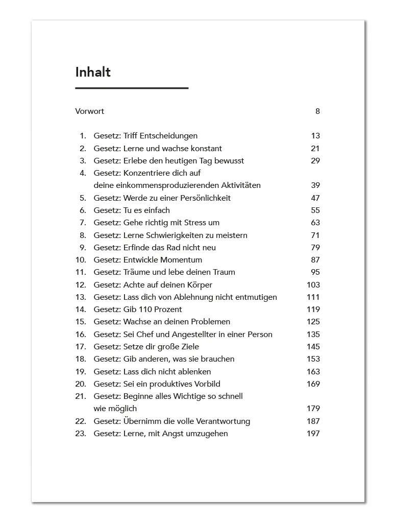 Die Gesetze der Gewinner 2
