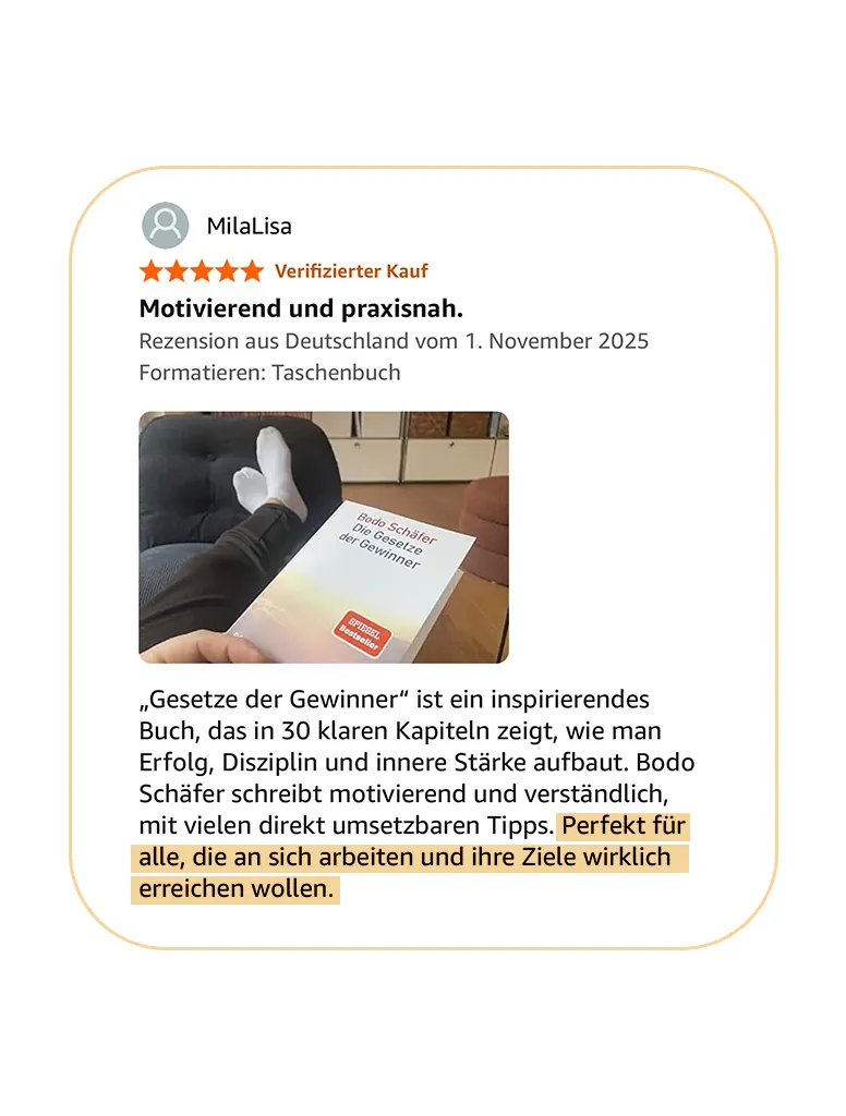 Die Gesetze der Gewinner 6