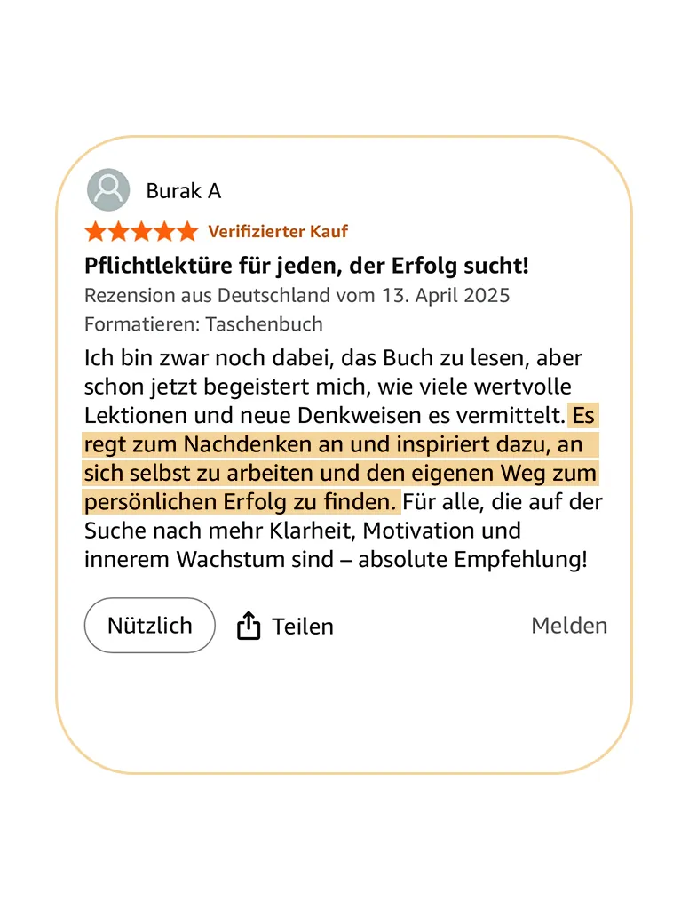 Die Gesetze der Gewinner 8